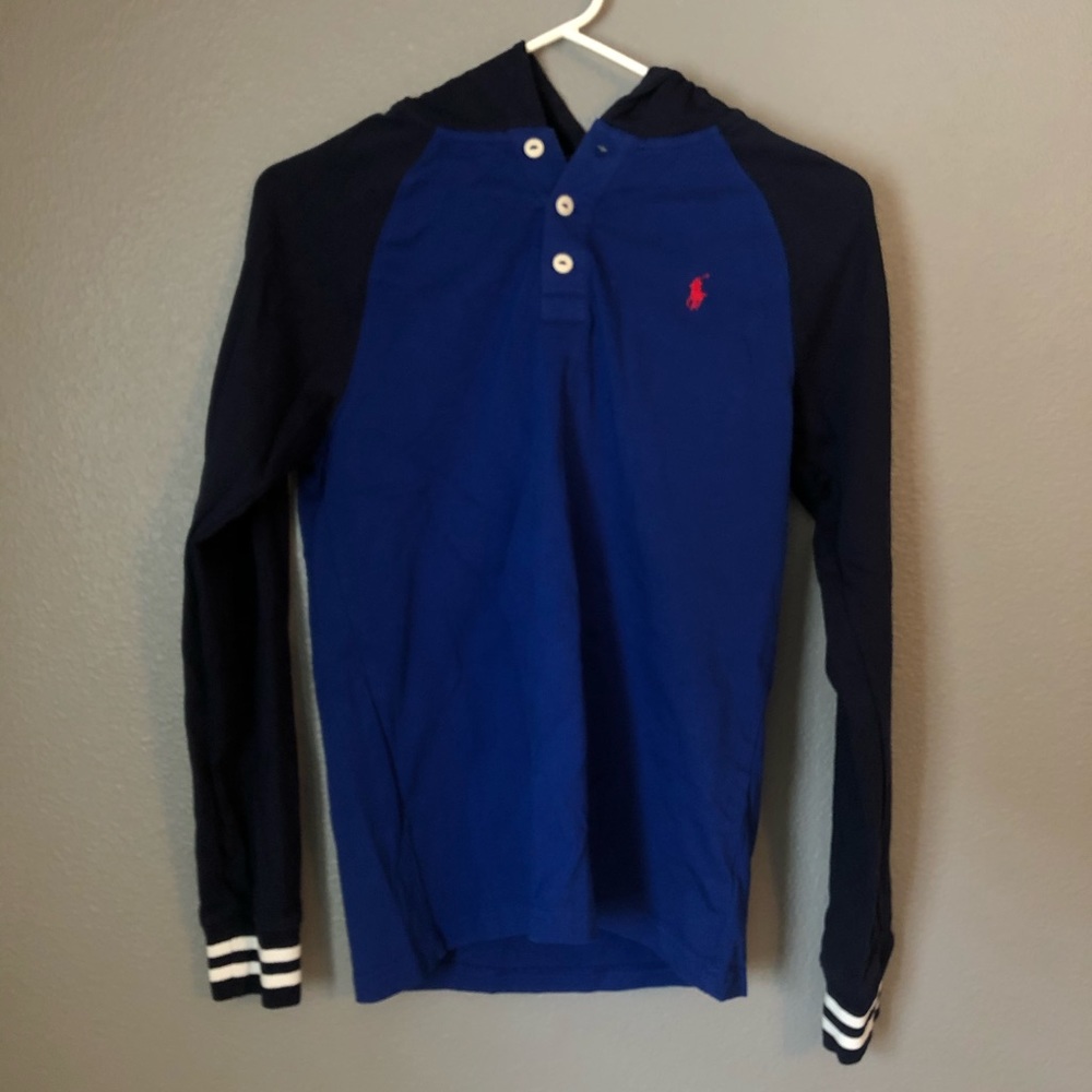 Polo Hoodie Pullover